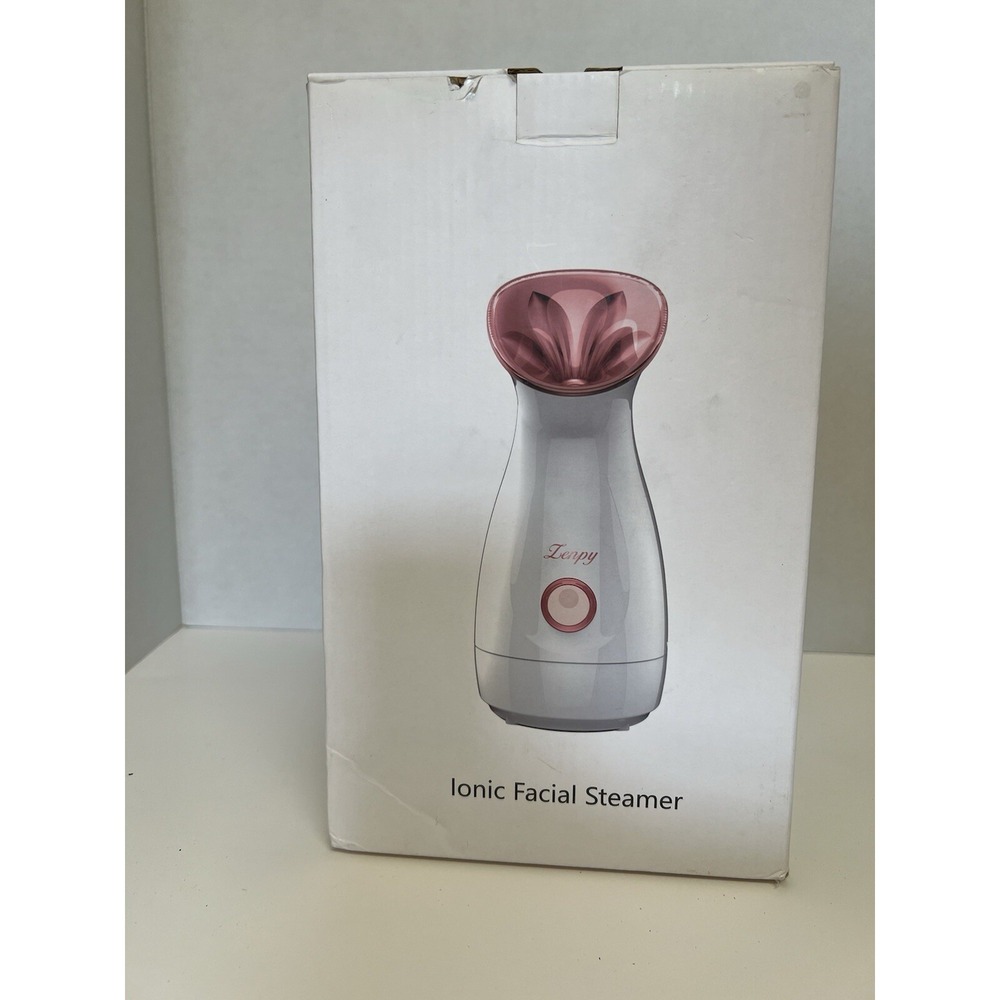 Zappy Ionic Facial Steamer - Pink and White